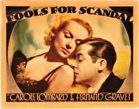 Fools for Scandal Wooden Framed Poster