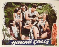 Hawaii Calls Wooden Framed Poster