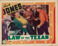 Law of the Texan Canvas Poster
