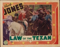Law of the Texan Wood Print
