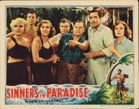 Sinners in Paradise Wooden Framed Poster