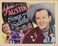 Songs and Saddles Poster with Hanger