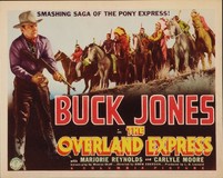 The Overland Express Metal Framed Poster