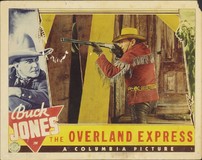 The Overland Express Poster with Hanger