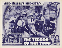 The Terror of Tiny Town pillow