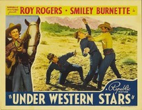 Under Western Stars Canvas Poster