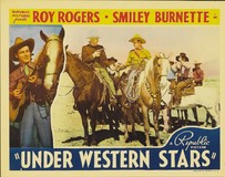 Under Western Stars Poster with Hanger