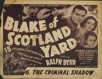 Blake of Scotland Yard Poster 2211453