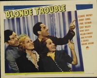 Blonde Trouble Metal Framed Poster