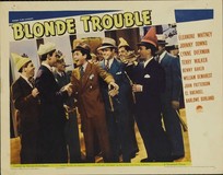 Blonde Trouble Wooden Framed Poster