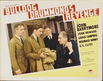 Bulldog Drummond's Revenge Wooden Framed Poster