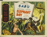 Elephant Boy Wooden Framed Poster