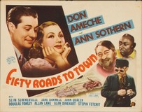 Fifty Roads to Town poster