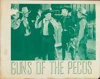 Guns of the Pecos Metal Framed Poster