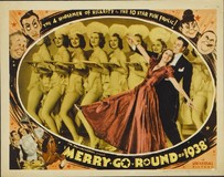 Merry Go Round of 1938 Wooden Framed Poster