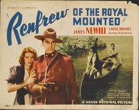 Renfrew of the Royal Mounted Wooden Framed Poster
