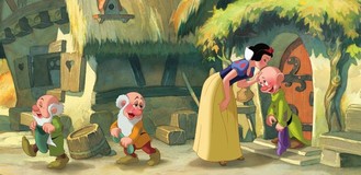 Snow White and the Seven Dwarfs kids t-shirt #2212289