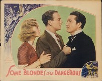 Some Blondes Are Dangerous Wooden Framed Poster