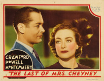 The Last of Mrs. Cheyney Poster with Hanger