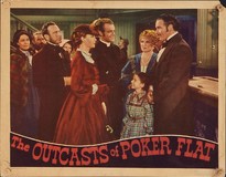 The Outcasts of Poker Flat Wooden Framed Poster