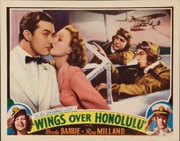 Wings Over Honolulu Wooden Framed Poster