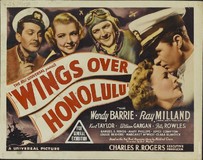 Wings Over Honolulu Metal Framed Poster