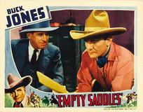 Empty Saddles Poster with Hanger