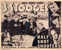 Half Shot Shooters Wooden Framed Poster
