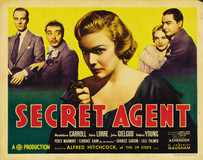 Secret Agent Poster with Hanger