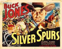 Silver Spurs Metal Framed Poster