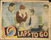 Ten Laps to Go Poster with Hanger
