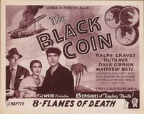 The Black Coin Wooden Framed Poster