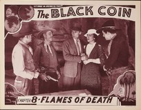 The Black Coin Wood Print