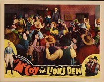 The Lion's Den Wooden Framed Poster