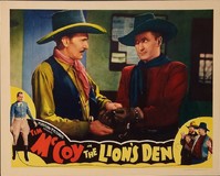 The Lion's Den Metal Framed Poster