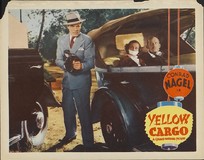 Yellow Cargo Metal Framed Poster
