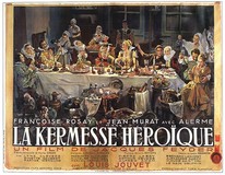 La kermesse héroïque Canvas Poster
