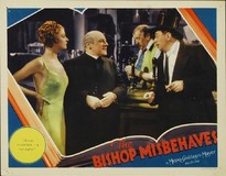 The Bishop Misbehaves mouse pad