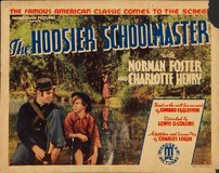 The Hoosier Schoolmaster Poster with Hanger