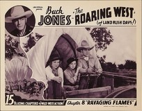 The Roaring West Metal Framed Poster