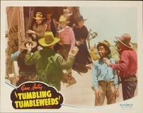 Tumbling Tumbleweeds tote bag #