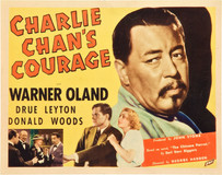 Charlie Chan's Courage Metal Framed Poster