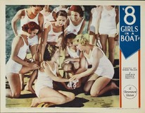Eight Girls in a Boat Metal Framed Poster