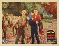 The Lawless Frontier Wooden Framed Poster