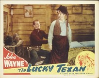 The Lucky Texan Wooden Framed Poster