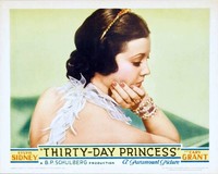 Thirty Day Princess Wooden Framed Poster
