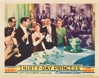 Thirty Day Princess Wooden Framed Poster