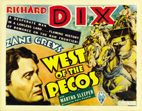 West of the Pecos poster