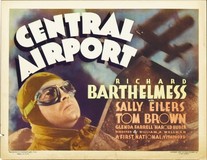 Central Airport Wooden Framed Poster