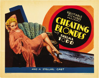 Cheating Blondes Wooden Framed Poster